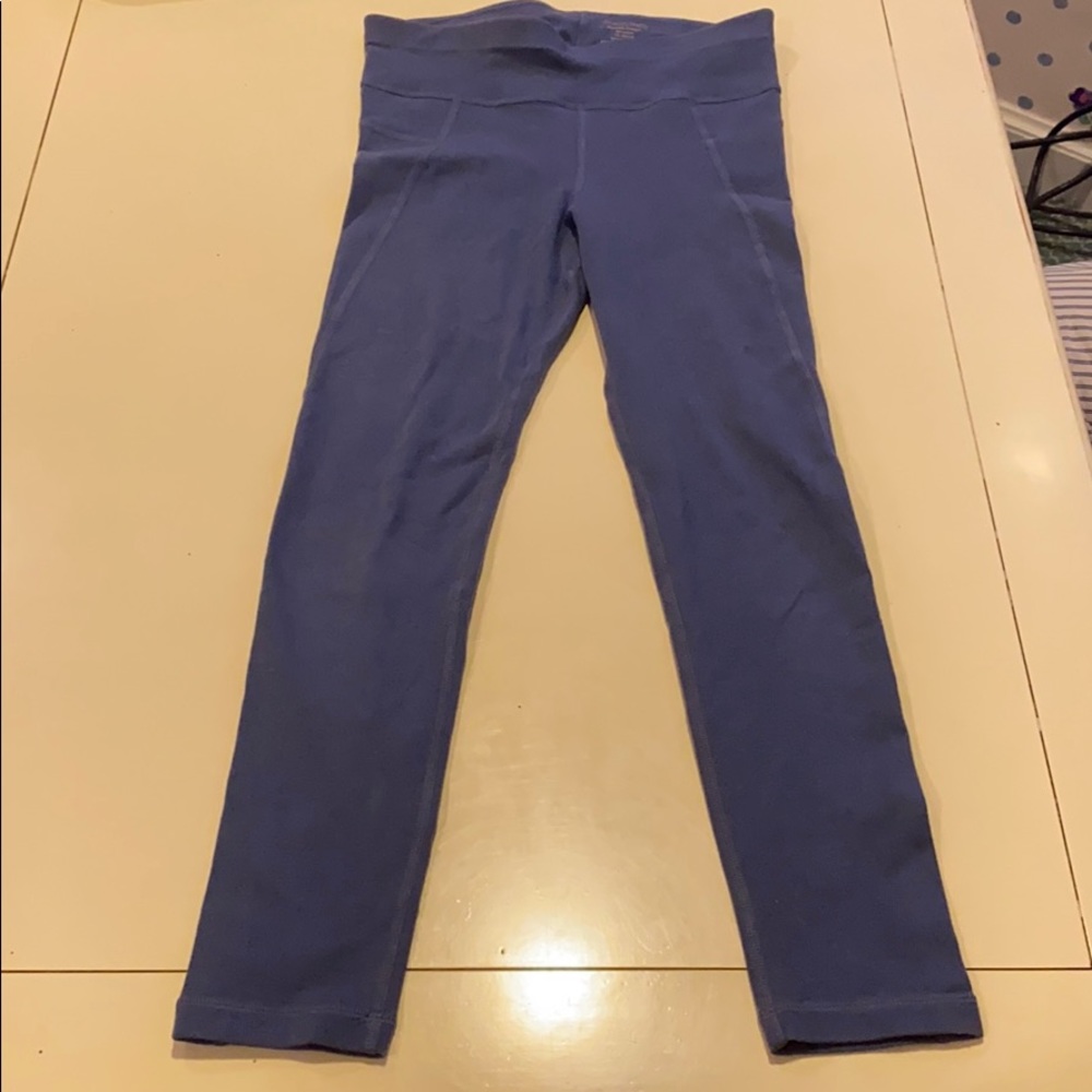 Blue sweaty Betty leggings